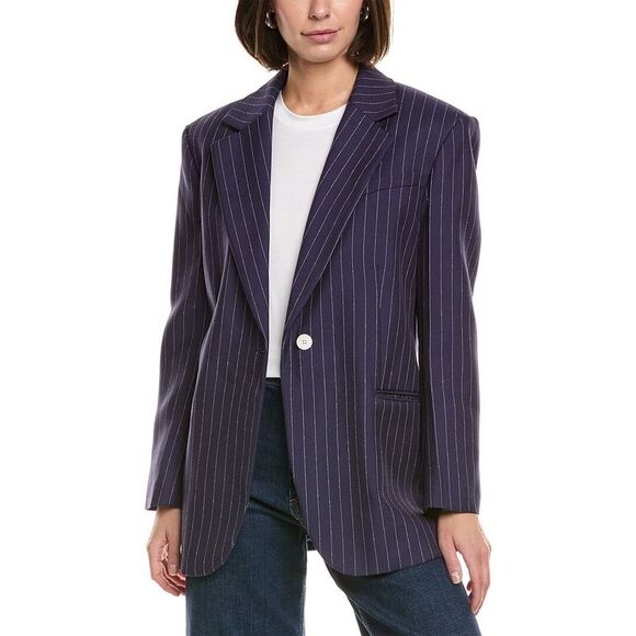 Sandro WomensSuit Blazer Blue